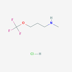 N-methyl-3-(trifluoromethoxy)propan-1-amine hydrochloride