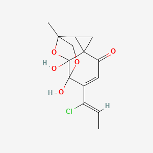 molecular formula C14H15ClO5 B14602288 Microline CAS No. 60958-71-6