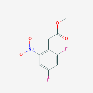 Methyl 2,4-difluoro-6-nitrophenylacetate