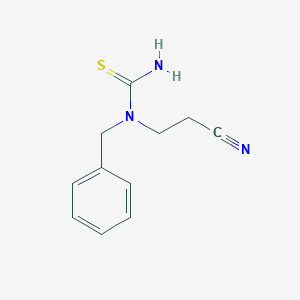 N-Benzyl-N-(2-cyanoethyl)thiourea