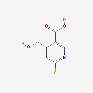 6-Chloro-4-hydroxymethyl-nicotinic acid