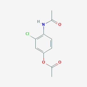 4-Acetamido-3-chlorophenyl acetate