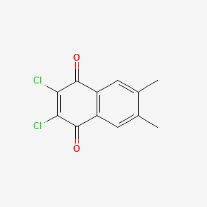 1,4-Naphthalenedione, 2,3-dichloro-6,7-dimethyl-