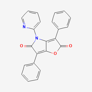 3,6-Diphenyl-4-(pyridin-2-yl)-2H-furo[3,2-b]pyrrole-2,5(4H)-dione