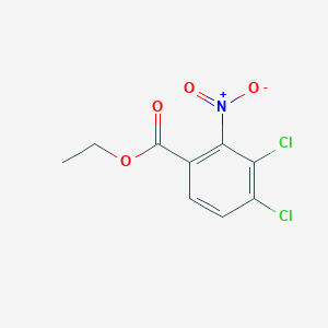 molecular formula C9H7Cl2NO4 B1460239 Ethyl 3,4-dichloro-2-nitrobenzoate CAS No. 1803726-97-7