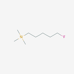 molecular formula C8H19FSi B14602400 (5-Fluoropentyl)(trimethyl)silane CAS No. 59006-08-5