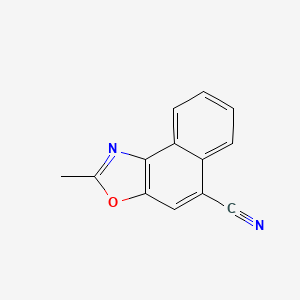 2-Methylnaphtho[1,2-d][1,3]oxazole-5-carbonitrile