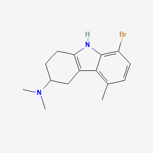 8-Bromo-N,N,5-trimethyl-2,3,4,9-tetrahydro-1H-carbazol-3-amine