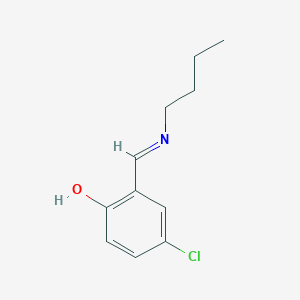 6-[(Butylamino)methylidene]-4-chlorocyclohexa-2,4-dien-1-one