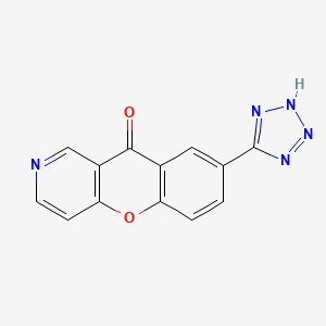 8-(2H-Tetrazol-5-yl)-10H-[1]benzopyrano[3,2-c]pyridin-10-one