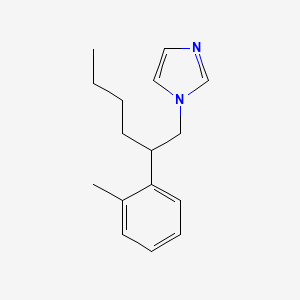 1-[2-(2-Methylphenyl)hexyl]-1H-imidazole