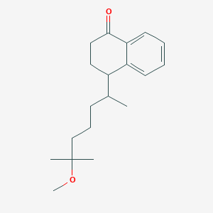 4-(6-Methoxy-6-methylheptan-2-yl)-3,4-dihydronaphthalen-1(2H)-one