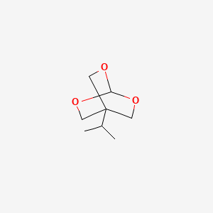 2,6,7-Trioxabicyclo(2.2.2)octane, 4-isopropyl-