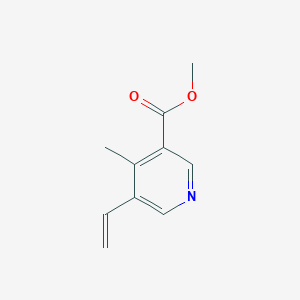 Methyl 5-ethenyl-4-methylpyridine-3-carboxylate