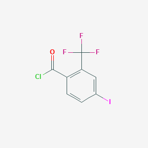 4-Iodo-2-(trifluoromethyl)benzoyl chloride