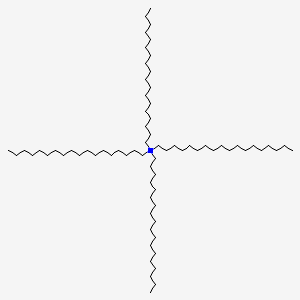 molecular formula C72H148N+ B14602624 1-Octadecanaminium, N,N,N-trioctadecyl- CAS No. 59128-98-2