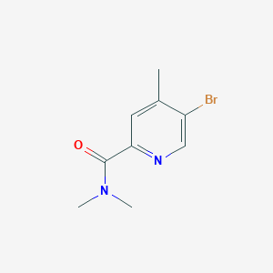 5-Bromo-4-methyl-N,N-dimethylpyridine-2-carboxamide