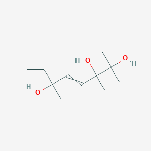 2,3,6-Trimethyloct-4-ene-2,3,6-triol