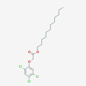 molecular formula C20H29Cl3O3 B14602662 Dodecyl (2,4,5-trichlorophenoxy)acetate CAS No. 60423-89-4