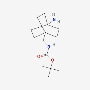 Tert-butyl ((4-aminobicyclo[2.2.2]octan-1-yl)methyl)carbamate