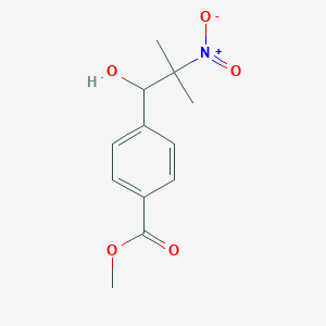 Methyl 4-(1-hydroxy-2-methyl-2-nitropropyl)benzoate