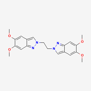 2,2'-(Ethane-1,2-diyl)bis(5,6-dimethoxy-2H-indazole)