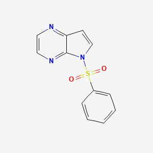 5-(Phenylsulfonyl)-5H-pyrrolo[2,3-b]pyrazine