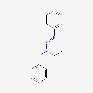 (1e)-3-Benzyl-3-ethyl-1-phenyltriaz-1-ene