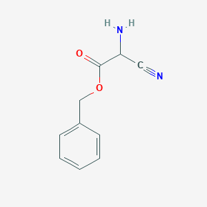 Benzyl 3-nitriloalaninate