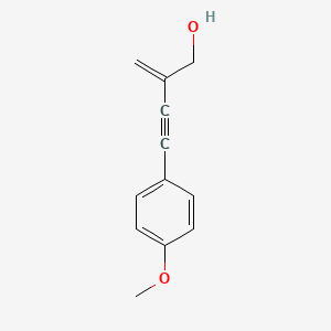 4-(4-Methoxyphenyl)-2-methylidenebut-3-yn-1-ol