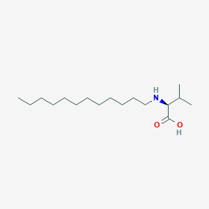 molecular formula C17H35NO2 B14602748 N-Dodecyl-L-valine CAS No. 60653-99-8