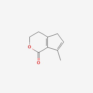 7-Methyl-4,5-dihydrocyclopenta[c]pyran-1(3H)-one