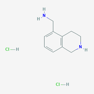 (1,2,3,4-Tetrahydroisoquinolin-5-yl)methanamine dihydrochloride