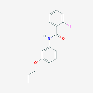 2-Iodo-N-(3-propoxyphenyl)benzamide