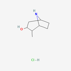 2-Methyl-8-azabicyclo[3.2.1]octan-3-ol hydrochloride