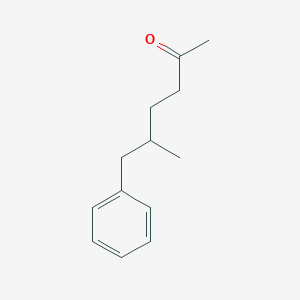 2-Hexanone, 5-methyl-6-phenyl-