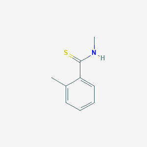 Benzenecarbothioamide, N,2-dimethyl-