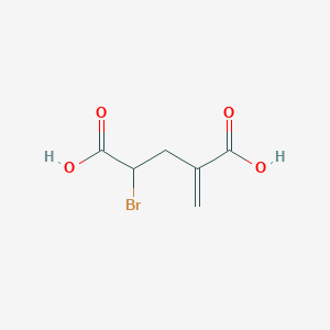 2-Bromo-4-methylidenepentanedioic acid