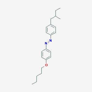 (E)-1-[4-(2-Methylbutyl)phenyl]-2-[4-(pentyloxy)phenyl]diazene