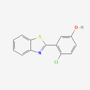 3-(1,3-Benzothiazol-2-yl)-4-chlorophenol