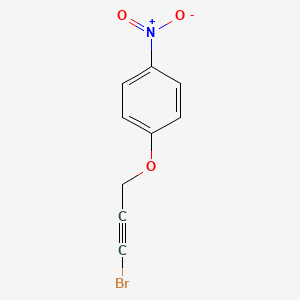 1-[(3-Bromoprop-2-yn-1-yl)oxy]-4-nitrobenzene