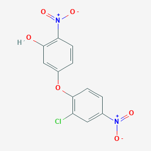 5-(2-Chloro-4-nitrophenoxy)-2-nitrophenol