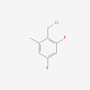 molecular formula C8H7ClF2 B1460311 2,4-Difluoro-6-methylbenzyl chloride CAS No. 1806333-07-2