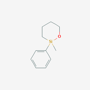 2-Methyl-2-phenyl-1,2-oxasilinane