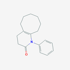 1-Phenyl-3,4,5,6,7,8,9,10-octahydrocycloocta[b]pyridin-2-one