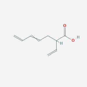 2-Ethenylhepta-4,6-dienoic acid