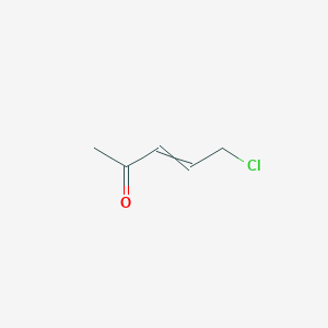 molecular formula C5H7ClO B14603253 5-Chloropent-3-en-2-one CAS No. 61170-81-8