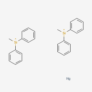 Mercury--methyl(diphenyl)silyl (1/2)