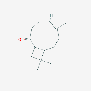 (5Z)-6,10,10-trimethyl-bicyclo[7.2.0]undec-5-en-2-one