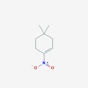 molecular formula C8H13NO2 B1460339 4,4-Dimethyl-1-nitrocyclohex-1-ene CAS No. 1881320-93-9